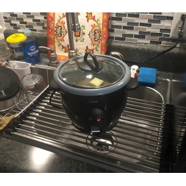 Bokexing Roll up Dish Drying Rack Over The Sink Kitchen Roll up Sink Drying Rack Portable Dish Drainer Foldable Dish Drying Rack (Black, (47 * 35CM)