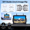 Wireless RV Backup Camera 7-inch for Trailer: Easy Setup Solar