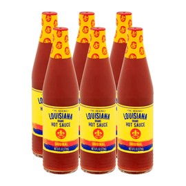 Louisiana Brand Hot Sauce, The Original Perfect Hot Sauce (6 Ounce (Pack of 6))