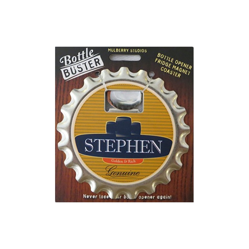 Mulberry Studio Bottle Opener Fridge Magnet Coaster All in One