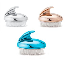 yufana 3 Pack Silikon Shampoo Haarbürste, Peeling Shampoo Bürste, Shampoo Bürste Silikon, Kopfhautbürste -Stimulieren Sie das Haarwachstum, Reduzieren Sie Schuppen, Kopfmassage