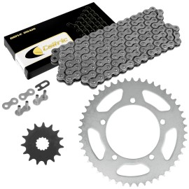 Caltric Drive Chain & Sprockets for Suzuki DL650 V-Strom 2004-1006  525 Pitch 116 link
