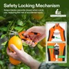 VIVOSUN 6.5 Inch Gardening Scissors Hand Pruner Pruning Shear with