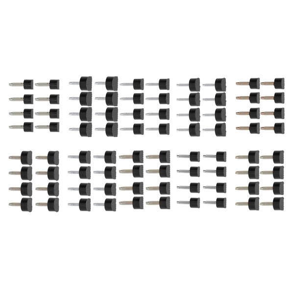 80 Pieces High Heel Tip Replacement Kit, High Heel Tip