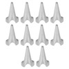 Beard Selection Ring, Sturdy 10 Pieces Hair Selection Tool, Firm