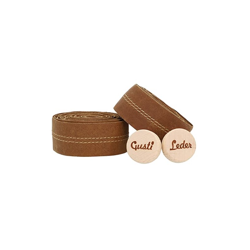 Gusti Kristina V Genuine Leather Handlebar Tape Bicycle 200 cm