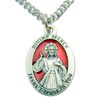 Divine Mercy of Jesus Medal Enamel on Metal Italian Pendant