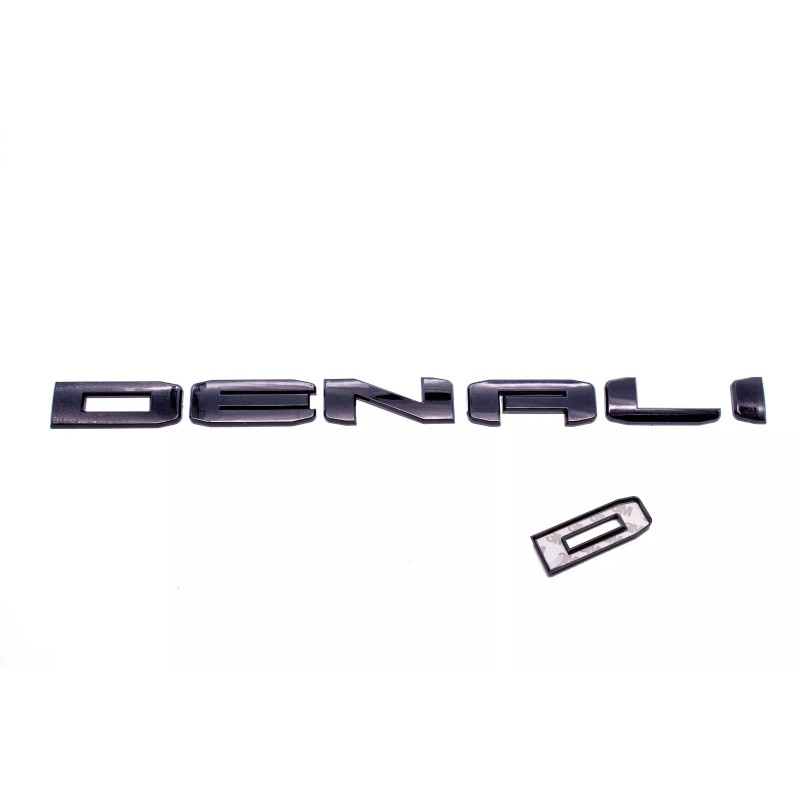 GMC OVERLAY 4PC Gloss Black DENALI Sierra Emblem 2019+ GMC