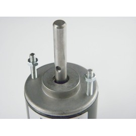 CHANCS DC-Elektromotor CH-3420 12V DC 3500RPM Permanentmagnet mit gemeinsamer Welle mit fester Halterung Für DIY Generator