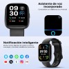 Reloj Inteligente 1.83 Alexa Bluetooth Llamada Smartwatch Idw26 Con Correa