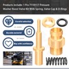 7110117 Pressure Washer Boost Valve Kit with Spring, Valve Cap