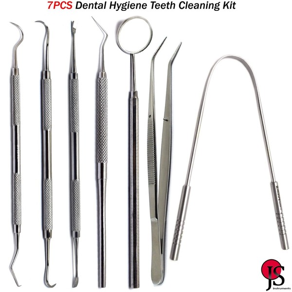 MEDSPO Dental Teeth Cleaning Hygiene Oral Care Kit Tartar Calculus
