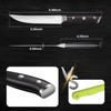 SIXILANG Steak Knives Set of 6 Piece - Sharp Stainless