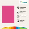 Made in the EU, 50 Sheets of Coloured Paper Flamingo