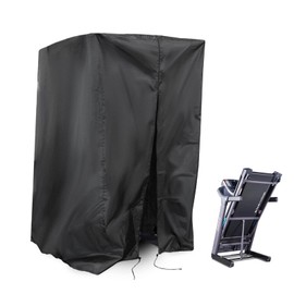 Iptienda Treadmill Cover, Folding Treadmill Covers Waterproof for Foldable Running Machine Indoor Outdoor, 46" L x 35" W x 71" H
