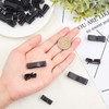 NBEADS 80 Stk. Gurtband-Endclip, 4 Size Adjust Keeper Schnalle Quick