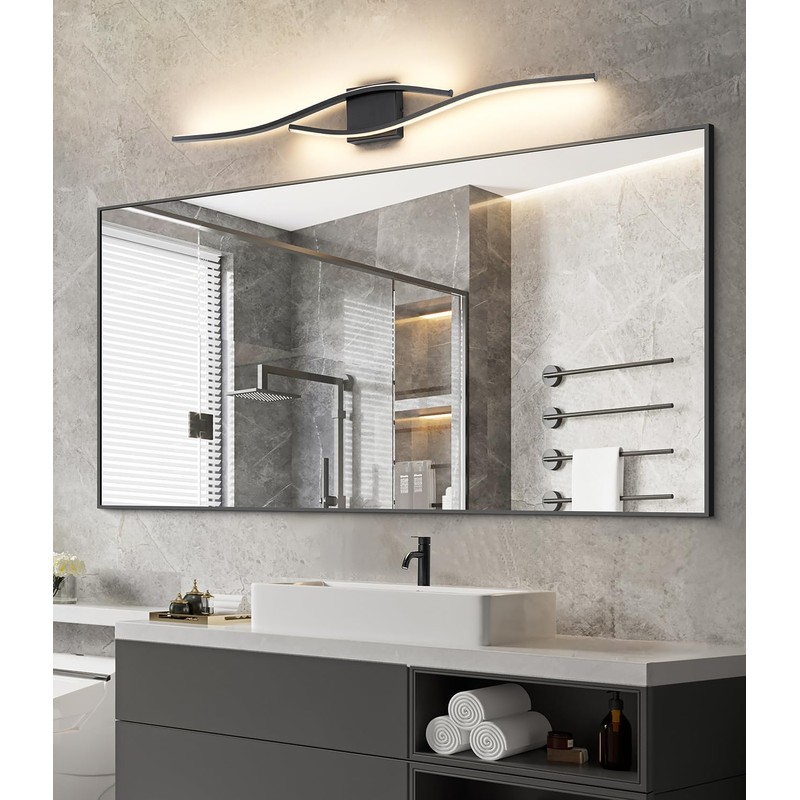 Joossnwell Bathroom Light Fixture Over Mirror 39.37 Inch Vanity Lights