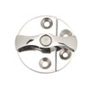 Boat Door Catch Latch Round 45mm 180° Rotation 316 Stainless