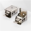 2 Pack 90 Degree self-Locking Folding Hinge Lock Steel Foldable