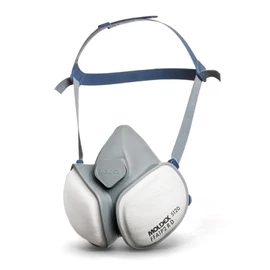 Compact Mask Half Face FFA2P3 R D Lightweight and Comfortable Pack Qty 1