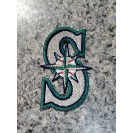 Seattle Mariners vintage Iron On Patch 3"x 1.75"