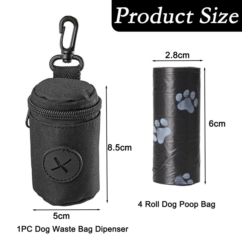 Dog Poo Bag Holder, Poo Bag Holder for Dogs Lead