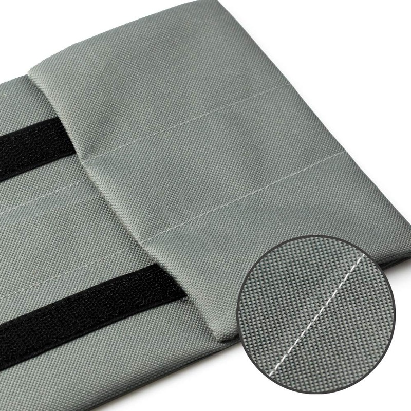 Efoxcity Waterproof Twin Door Draft Stopper Adjustable Size 30" to