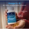 Omega 3 Vit D Alta Absorción Puro Concentrado 1500mg 100cap