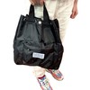 Zip Corporation 85739 Backpack & Drawstring Pouch, 2-Way, Simple, Stylish,