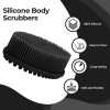 Juego 2 Cepillos Corporales Exfoliantes Silicón