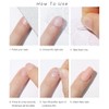 24Pcs Valentine's Day Press on Nails Long French Tip Fake