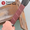 Shineboc 12PCS Aluminium Oxide Sanding Sleeves for Oscillating Sander, 400