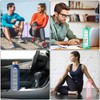 PROBTTL 32 Oz Borosilicate Glass Water Bottle with Time Marker