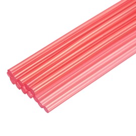 sourcing map 12pcs Mini Hot Glue Sticks for Mini Glue Gun, 8-inch x 0.28-inch Glue Gun Sticks for Art DIY Craft, Hot Red