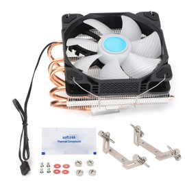 CPU Cooler Fast Heat Dissipation Pure Copper Five Heat Pipe Mute RGB Heat Sink for Desktop Computers