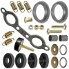 Caltric Exhaust Muffler Silencer Kit for Polaris Ranger 500 2X4
