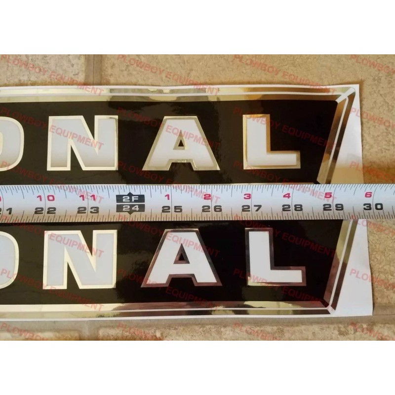 Aftermarket New Hood & Side Panel Decal Set for IH