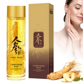 Ginseng Anti Wrinkle Serum, Ginseng Polypeptide Anti-Ageing Essence, Peptid Anti Falten Ginseng Serum, 120ML Ginseng Essence, Ginseng Serum, Gesichtspflege für alle Hauttypen