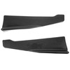2 Pcs 35cm Rear Bumper Canard Lip Splitter Left Right