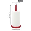 Royal Cuisine Kitchen Freestanding Red Metal Tissue Paper Roll Towel