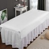 Spa Massage Bed Sheet Reusable 2Pcs Massage Bed Sheet Oil