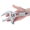 HARFINGTON Adjustable Wrench 7.67" Aluminium Alloy Wrench Set Universal Spanner