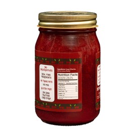 Green Jay Gourmet Cherry Jam - All-Natural Fruit Jam with Cherries & Lemon Juice - Vegan, Gluten-free Jam - Contains No Preservatives or Corn Syrup - Made in USA - 2 x 20 Ounces