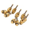 20 Pcs Air Conditioning Valve Core Aluminum Alloy Copper Automotive