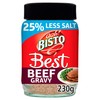 Bisto Best Reduced Salt Beef Gravy Granules Made with Real