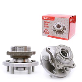 FKG 515067 Front Wheel Bearing Wheel Hub Assembly fit for 2005-2009 Land Rover LR3, 2010-2016 Land Rover LR4, 2006-2013 Land Rover Range Rover Sport, 5 Lugs Set of 2