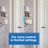 LIDER Minimalist Design Matte Finish Lighted Triple Switch with Screwless