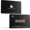 Luckcrab RFID Blocking Cards 2 Pack – Slim SafeCard NFC