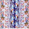 ANRO Oilcloth Tablecloth Oilcloth Tablecloth Christmas Red Christmas 120 x