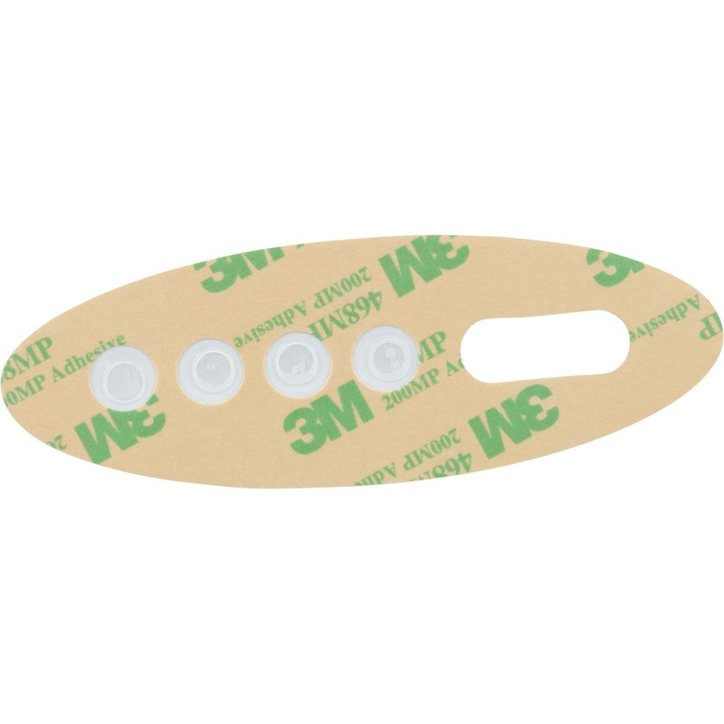 Overlay, BWG Duplex Mini Oval, Jet/Blower/Light, LCD